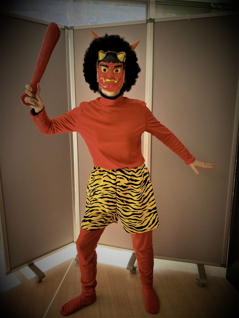 Setsubun willl soon be here.