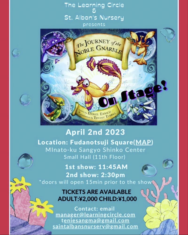 Sunday, April 2nd with The International Children's Musical