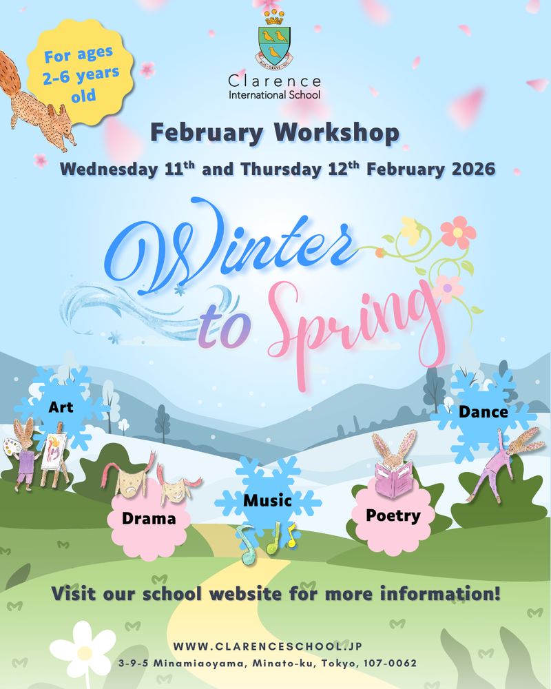 Join Clarence International School’s February Creative Arts Workshop: Winter to Spring